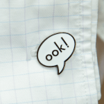 The Librarian Ook! Cufflink